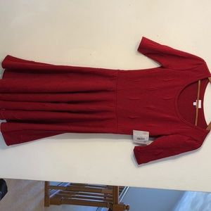 Red nicole luluaroe Size Small nwt